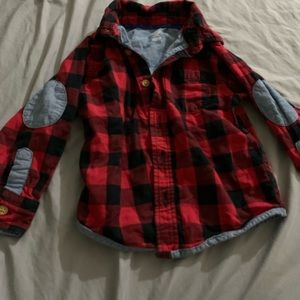 Flannel button down